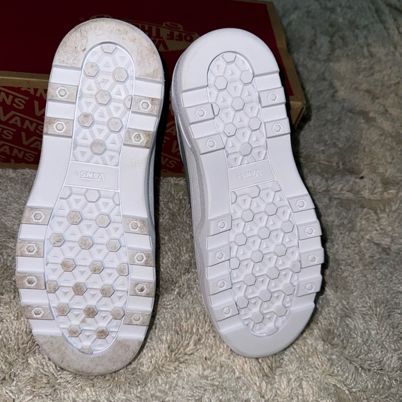 VANS Sentry Old Skool Skater Shoes SZ 7.5 Canvas Green - Picture 9 of 9